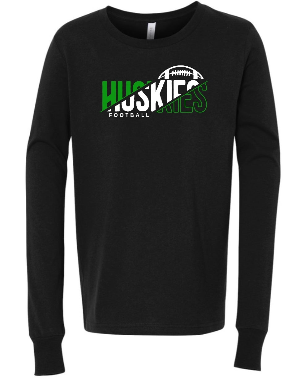 Huskies Football half Football Long Sleeve