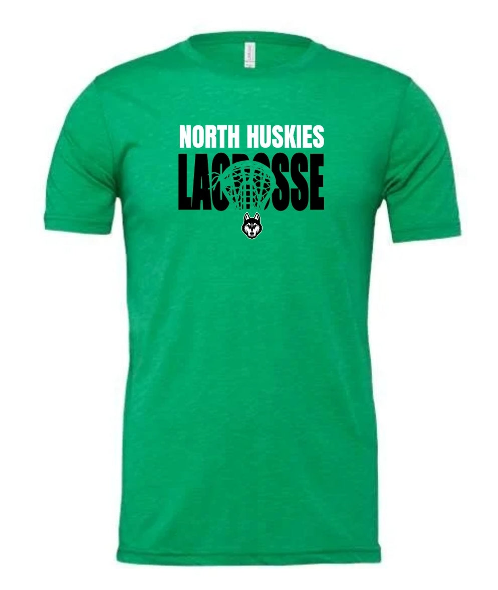 North Huskies Lacrosse Head Tee