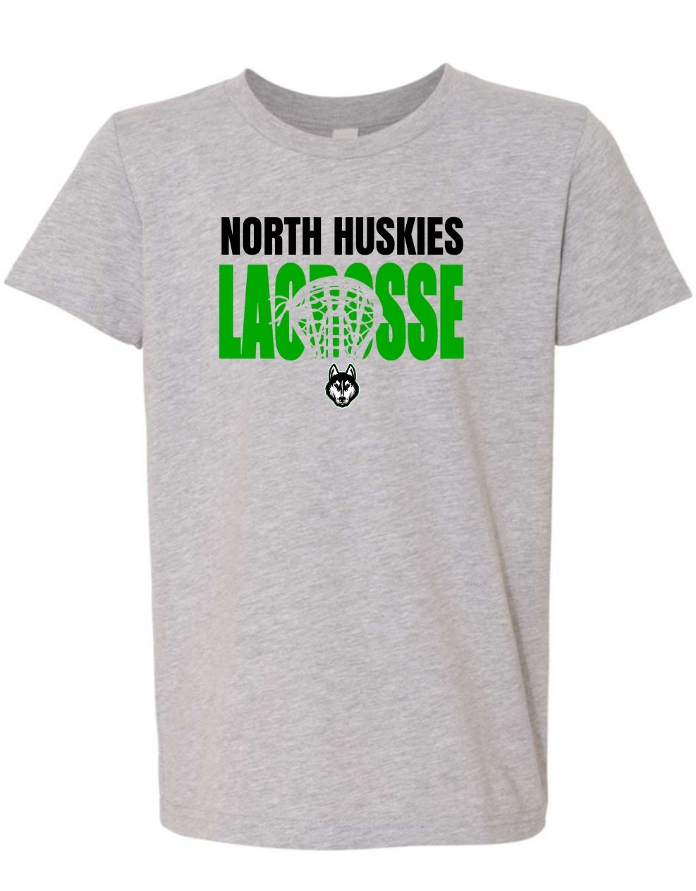 North Huskies Lacrosse Head Tee