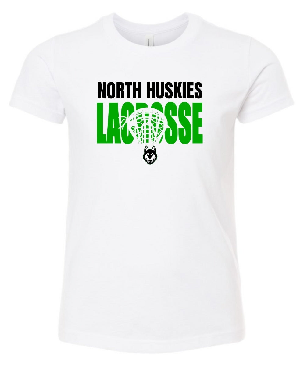 North Huskies Lacrosse Head Tee