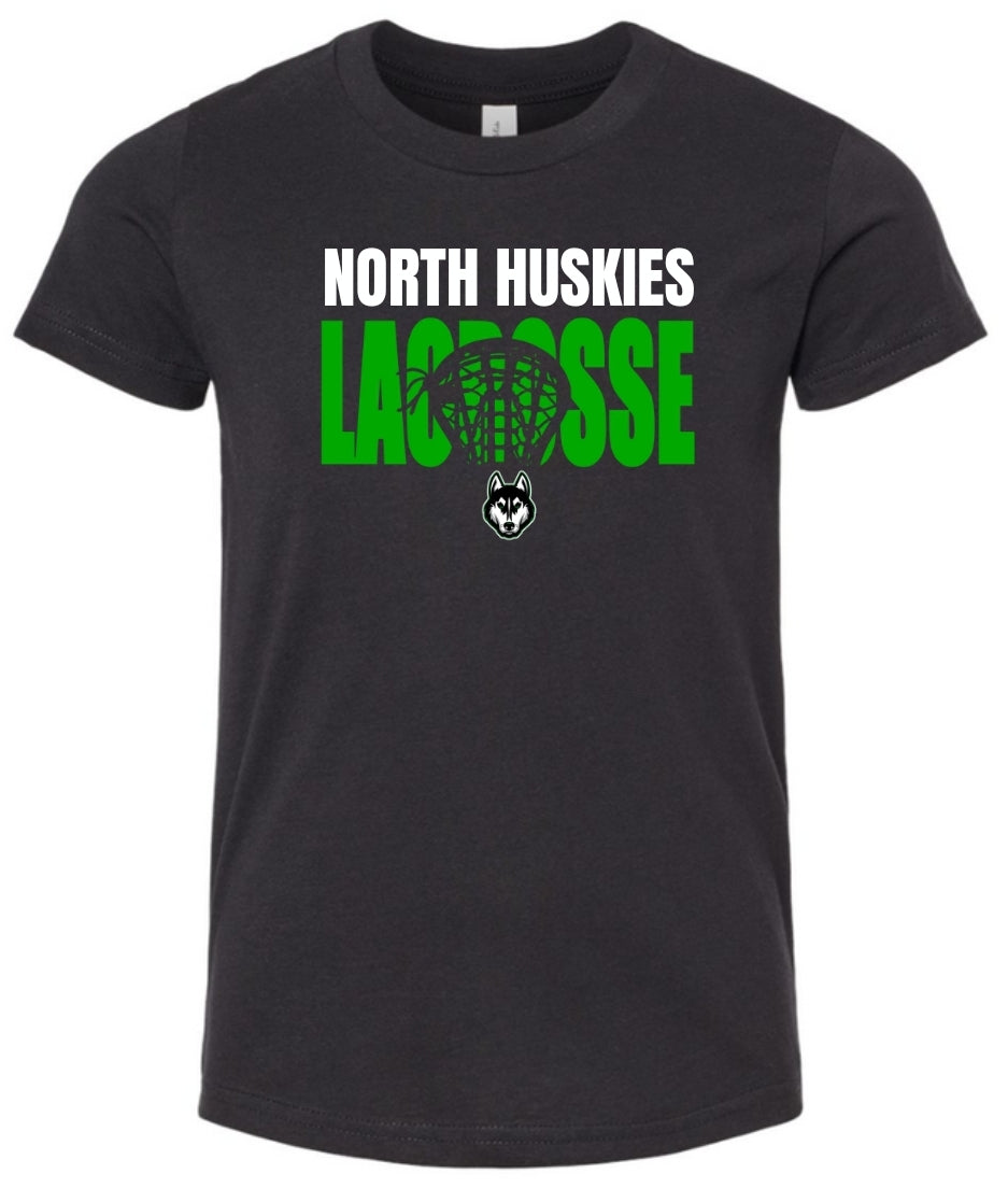 North Huskies Lacrosse Head Tee