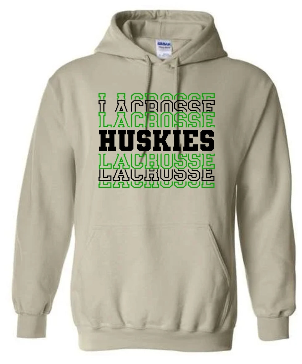 North Huskies Stacked Hoodie