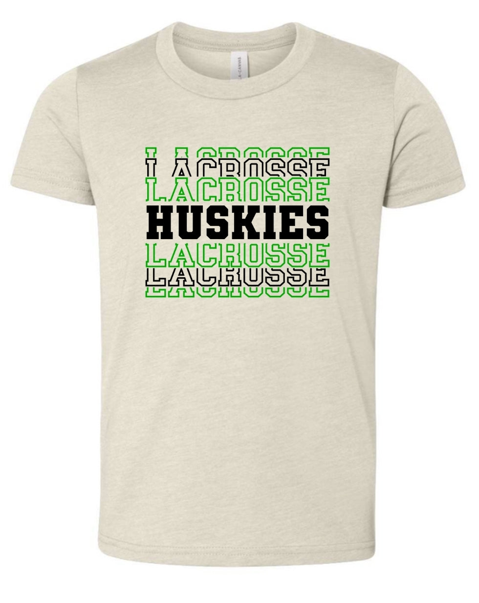 North Huskies Stacked Tee