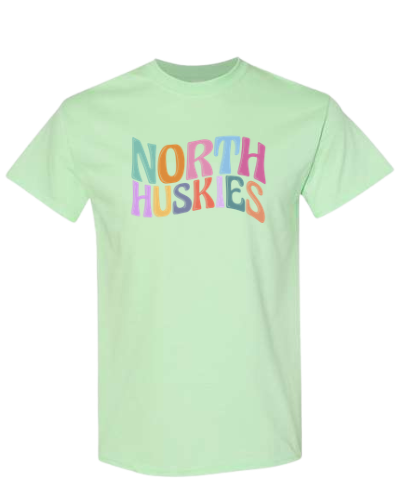 Colorful North Huskies