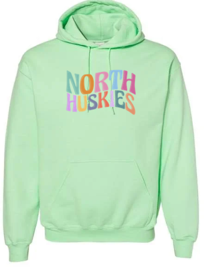 Colorful North Huskies