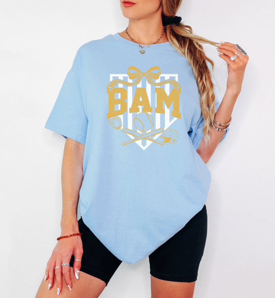 BAM Distressed with bow