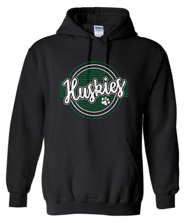 Huskies Circle Line Hoodie