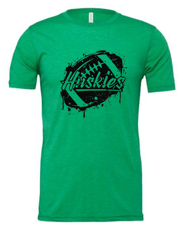 Huskies Football Distressed Short Sleeve Tee YOUTH