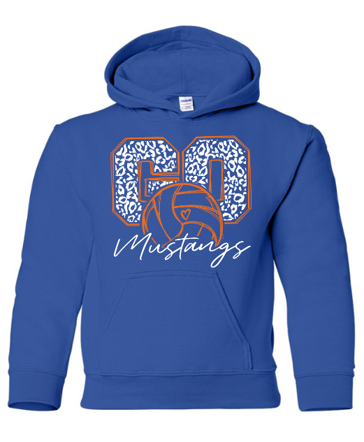 Mustangs Volleyball Hoodie