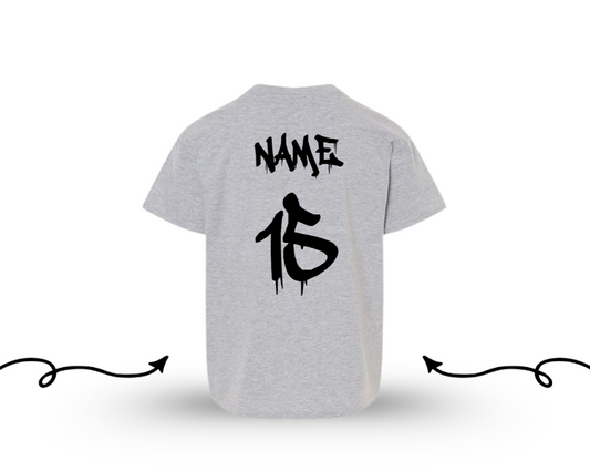 ADD Name and Number to back of Apparel