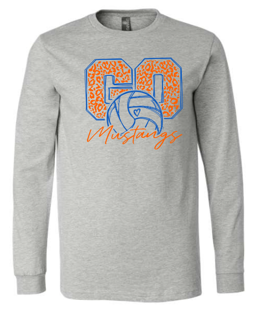 Mustangs Volleyball Long Sleeve