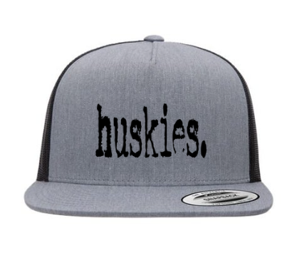 Huskies Distressed Hat