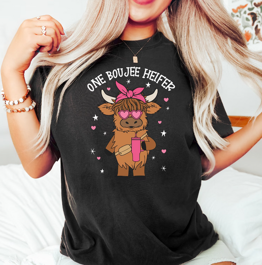 One Boujee Heifer Tee