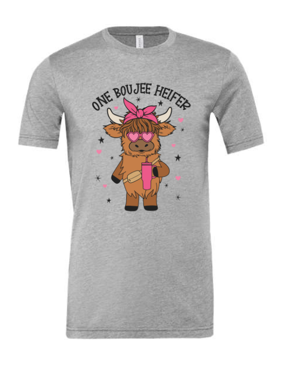 One Boujee Heifer Tee