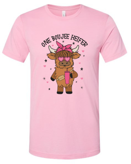 One Boujee Heifer Tee