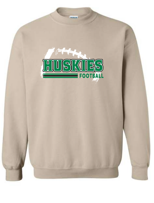 Huskies Football Crewneck Sweatshirt