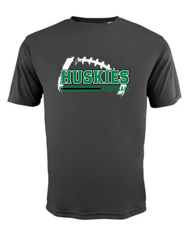 Huskies Football Drifit Short Sleeve Tee