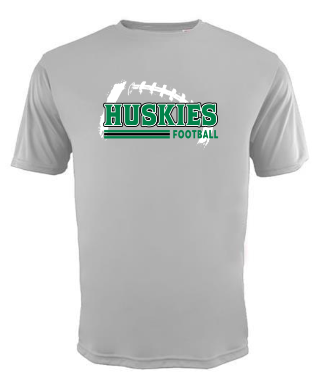 Huskies Football Drifit Short Sleeve Tee