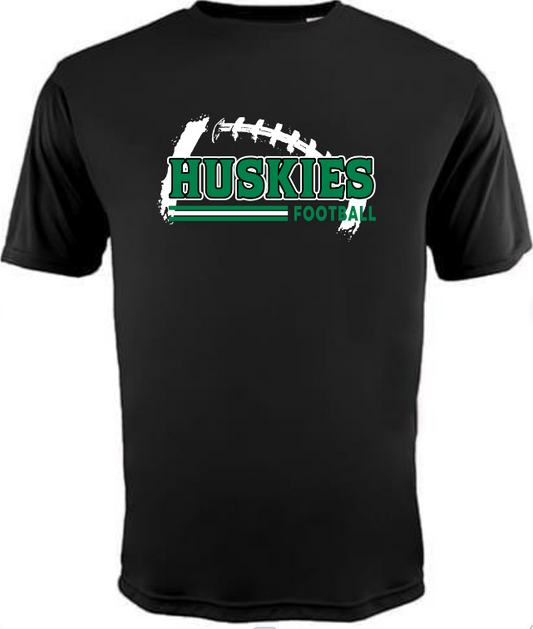 Huskies Football Drifit Short Sleeve Tee