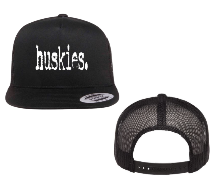 Huskies Distressed Hat