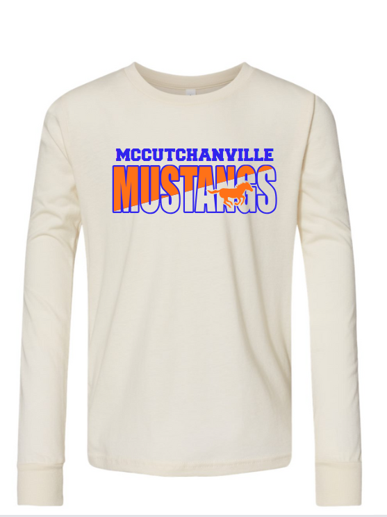 Mccutchanville mustangs Horse long sleeve