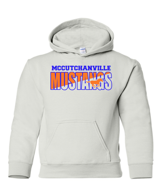 Mccutchanville Mustangs Horse Hoodie