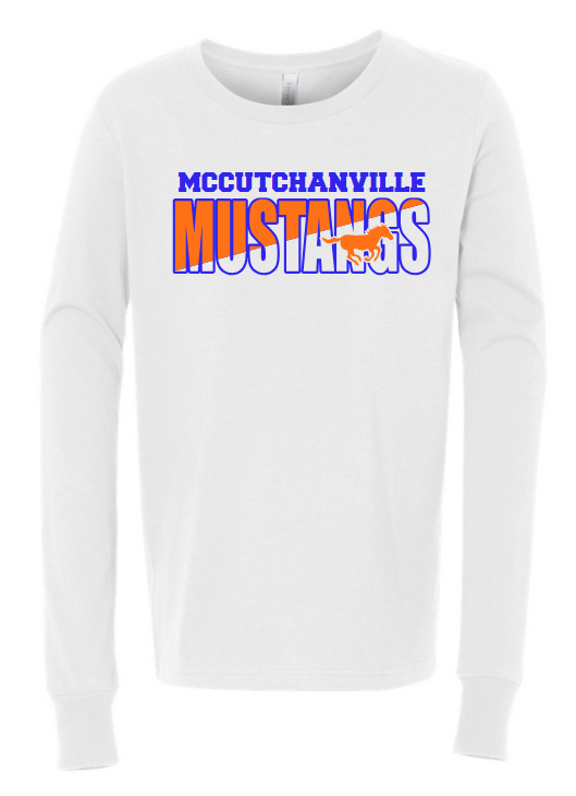 Mccutchanville mustangs Horse long sleeve