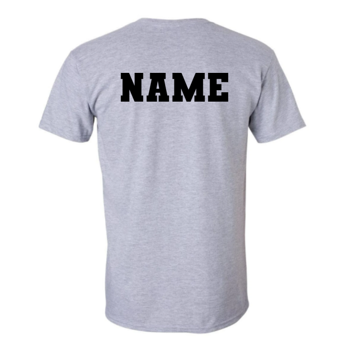ADD NAME ON BACK OF FAN SHIRT ( PLEASE PURCHSE SHIRT ALONG WITH THIS OPTION)