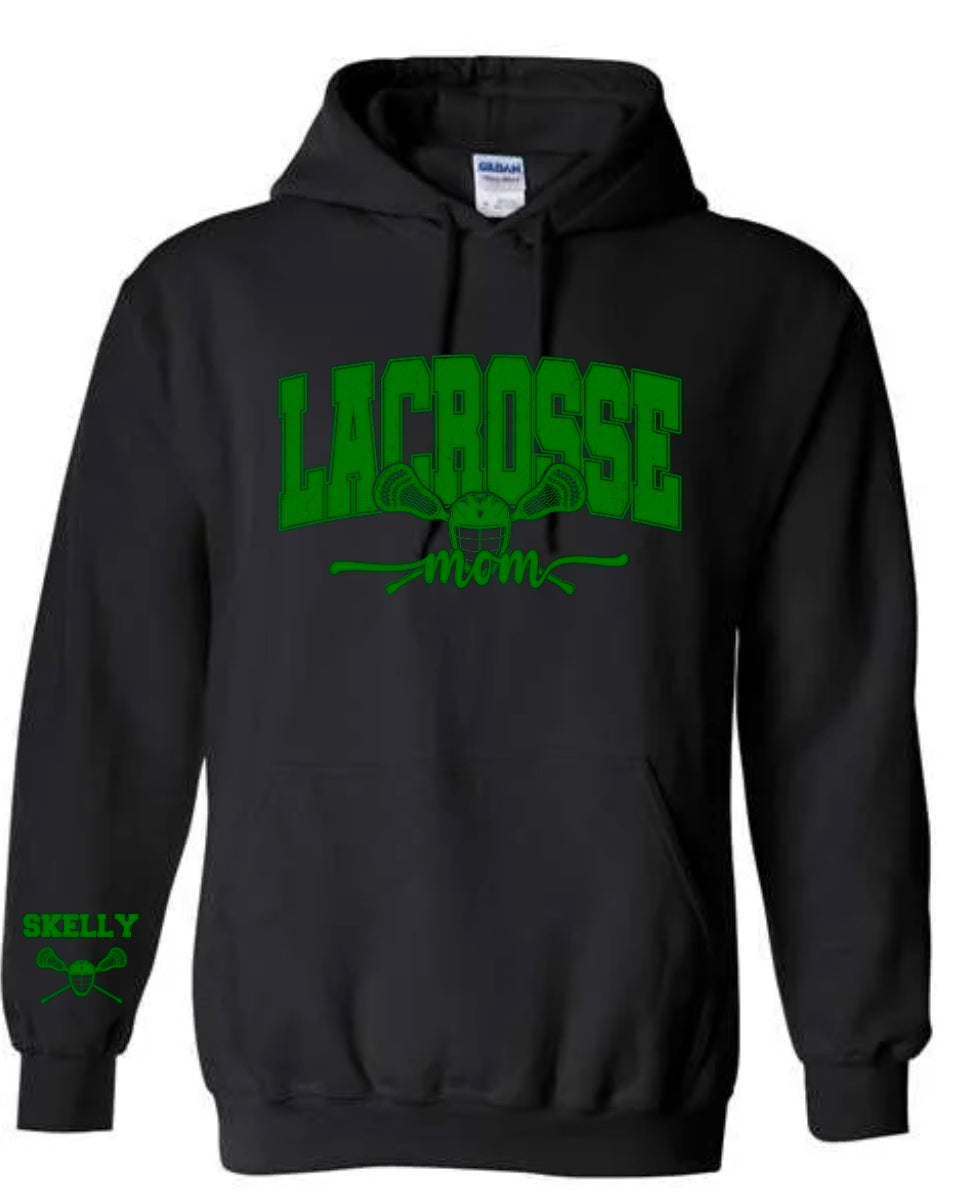 Lacrosse mom with name on sleeve