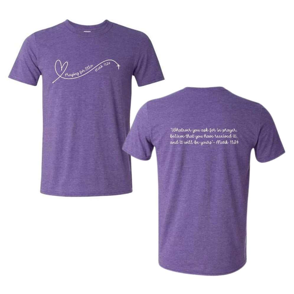 Praying for Ella Adult Tee