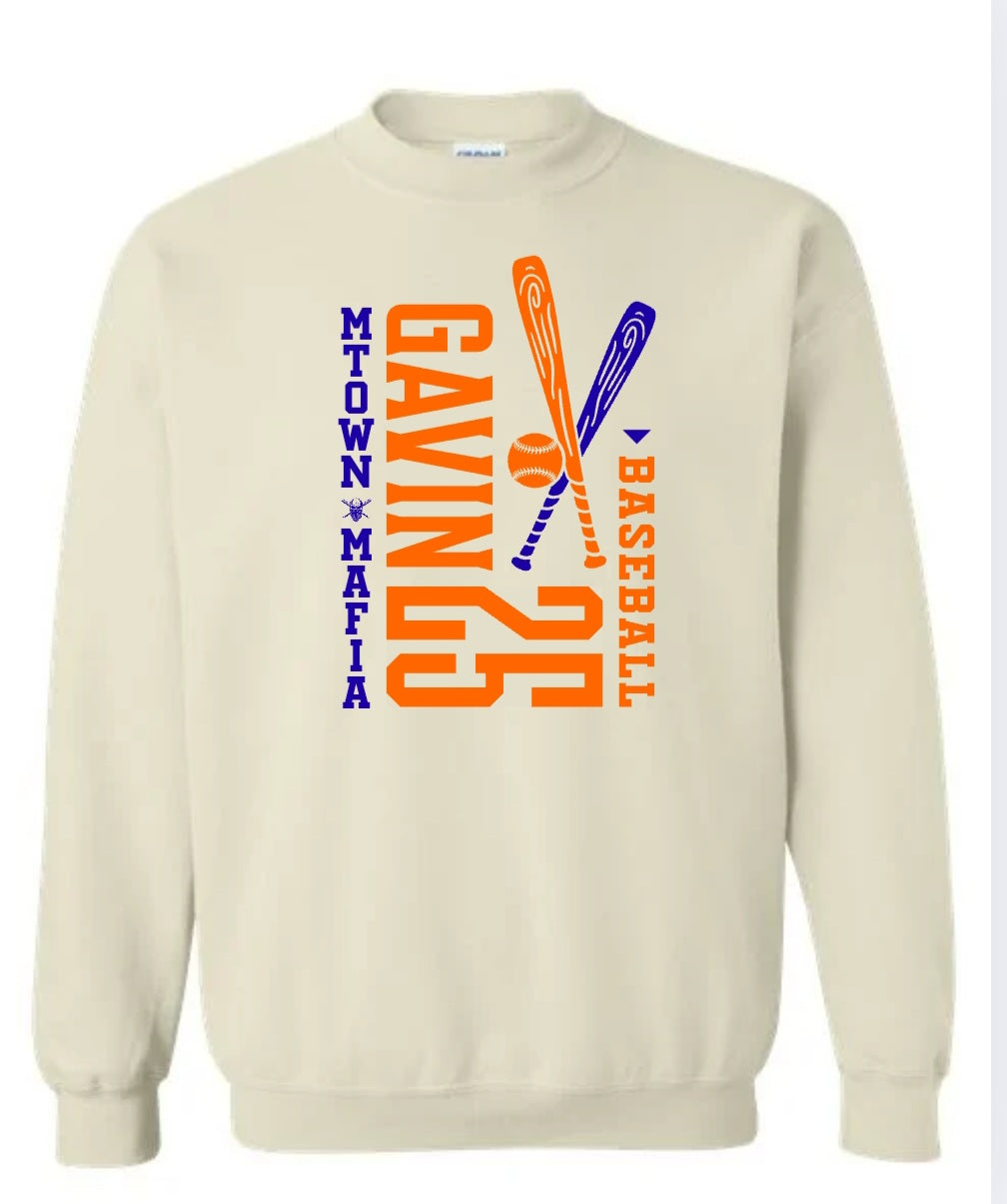 Mtown mafia Name and number Sweatshirt