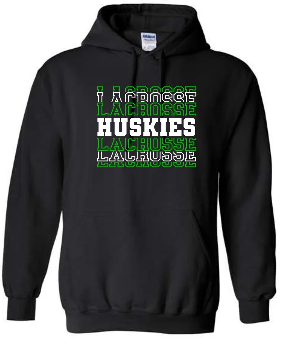 North Huskies Stacked Hoodie