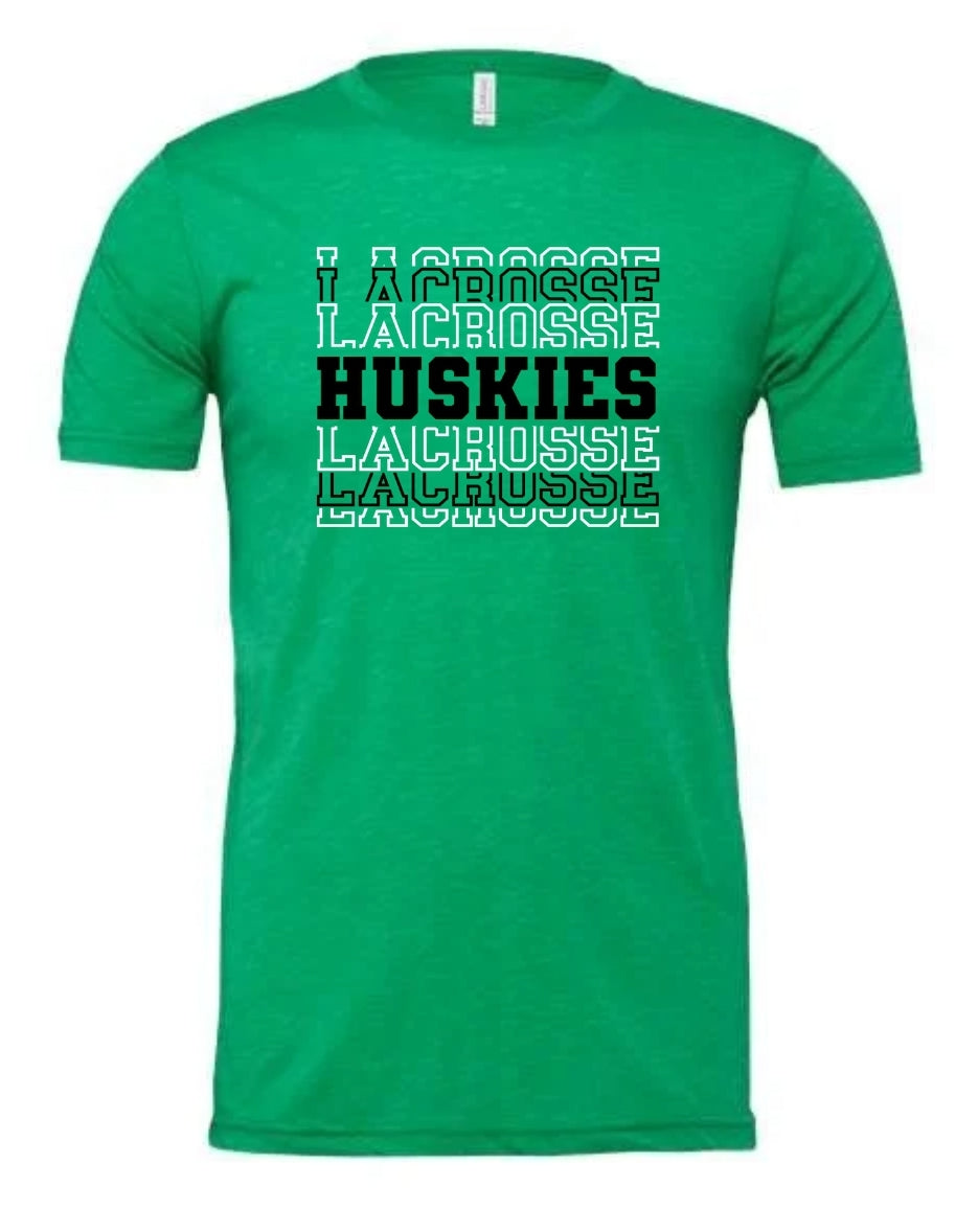 North Huskies Stacked Tee