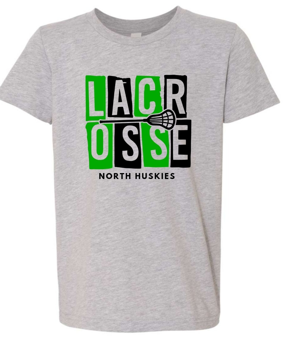 North Lacrosse Blocked Tee