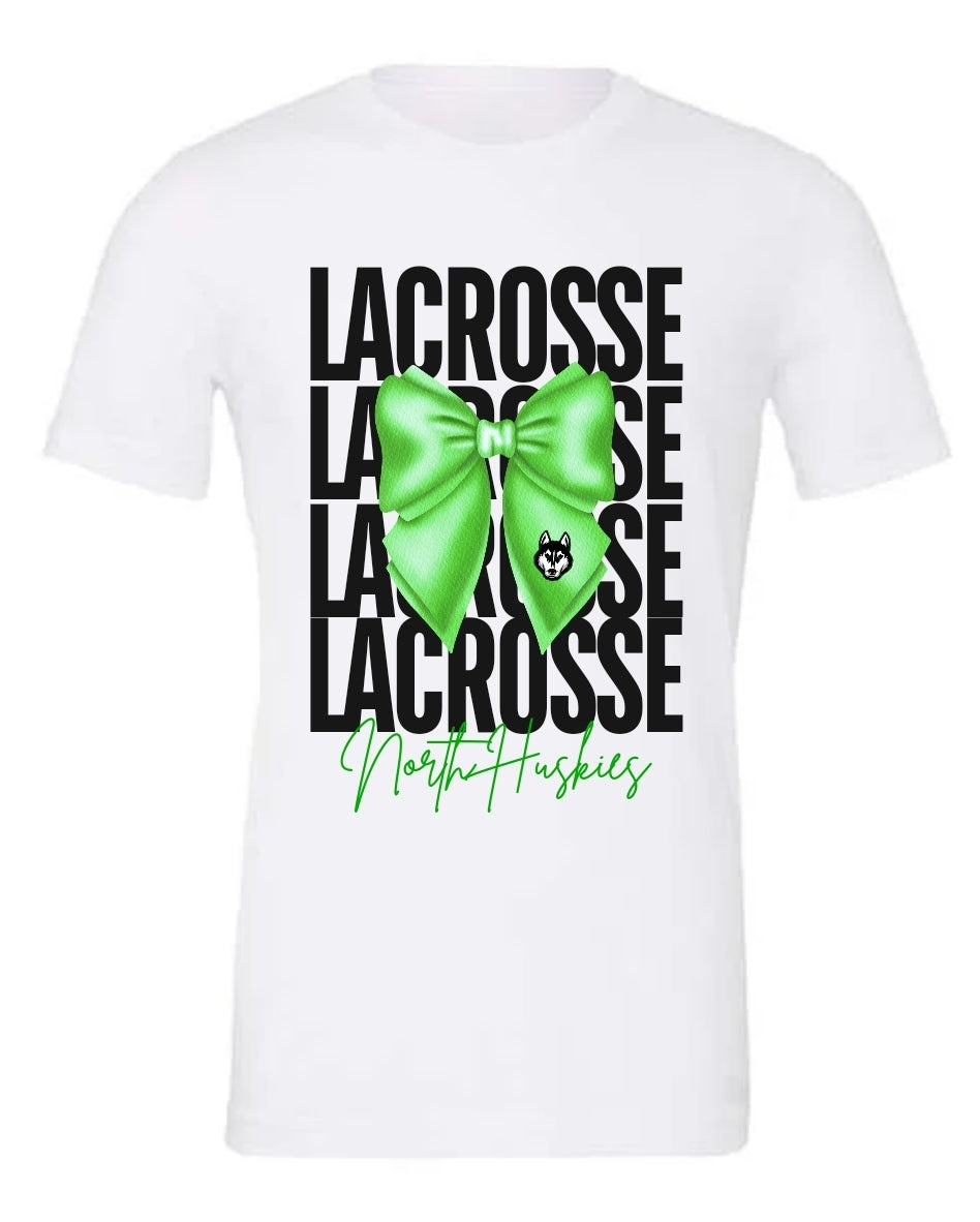 North Lacrosse Bow Tee