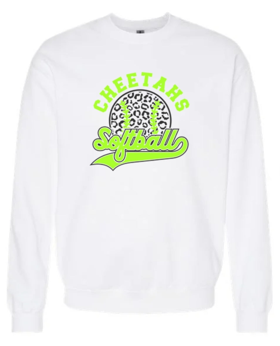 Cheetahs Softball Cheetah Ball Sweatshirt- Hoodie