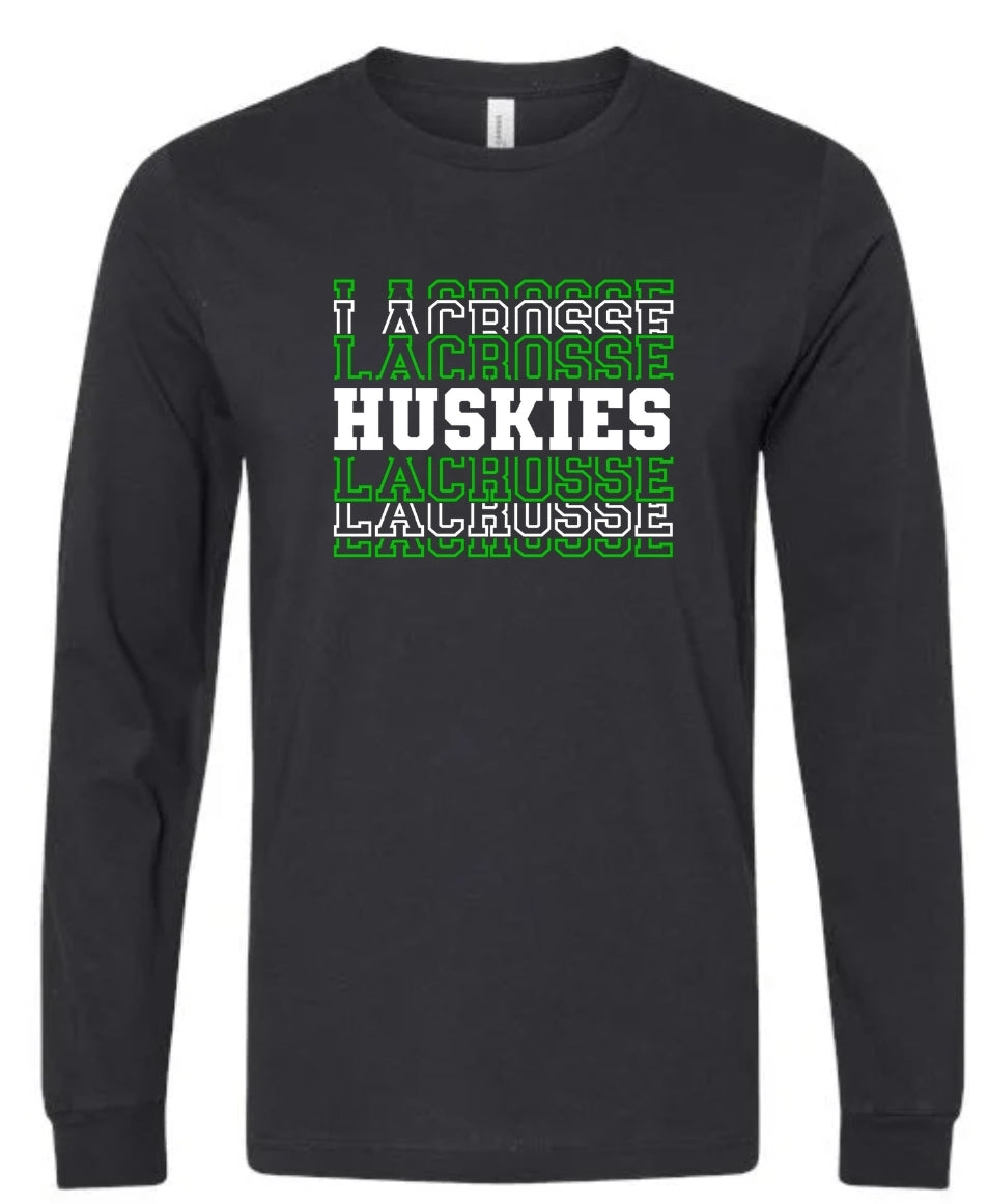 North Huskies Stacked Long Sleeve