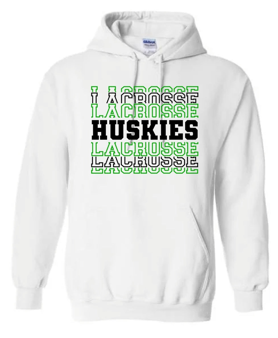 North Huskies Stacked Hoodie