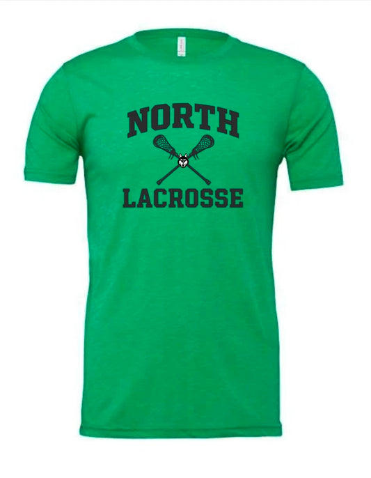 NORTH HUSKIES STICKS AND LOGO