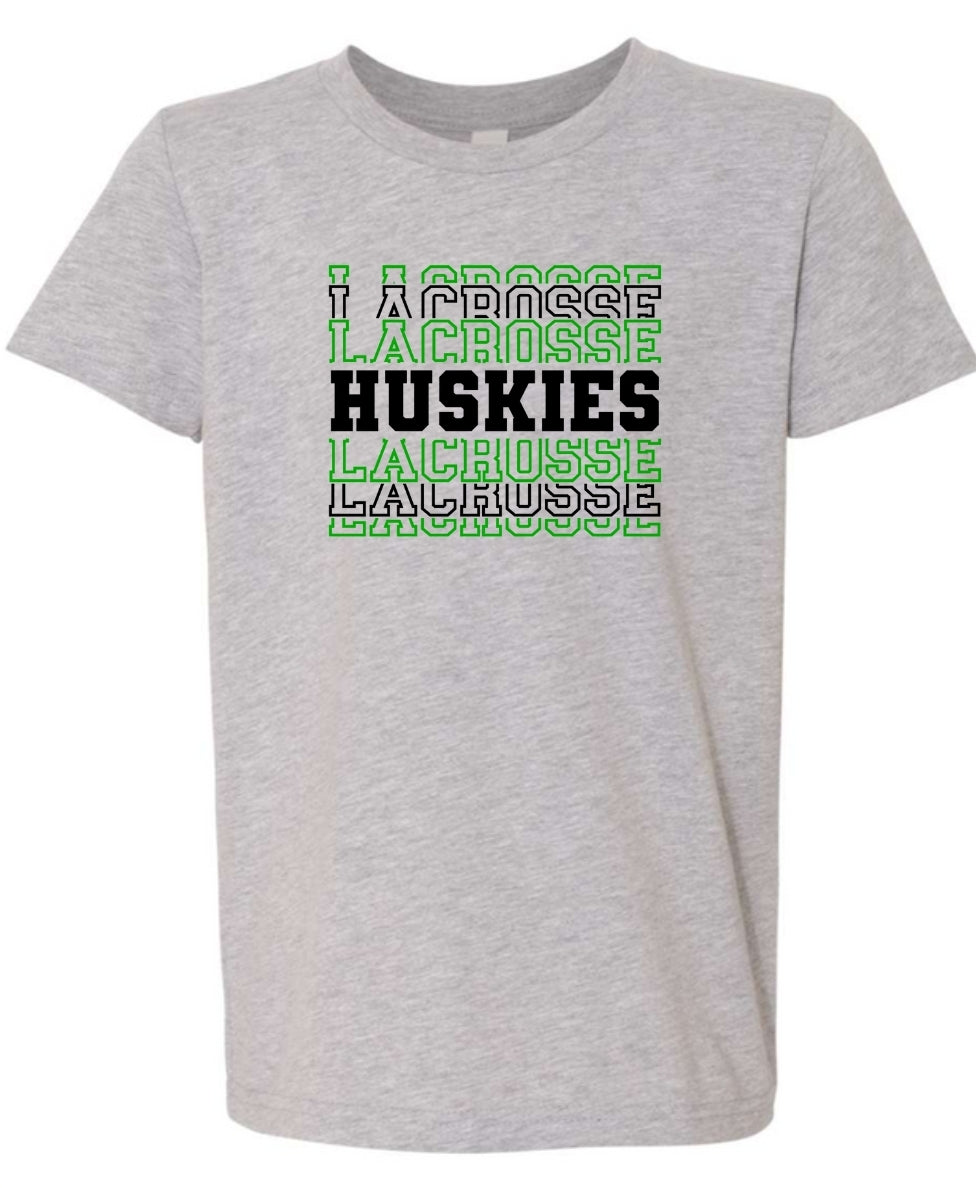 North Huskies Stacked Tee