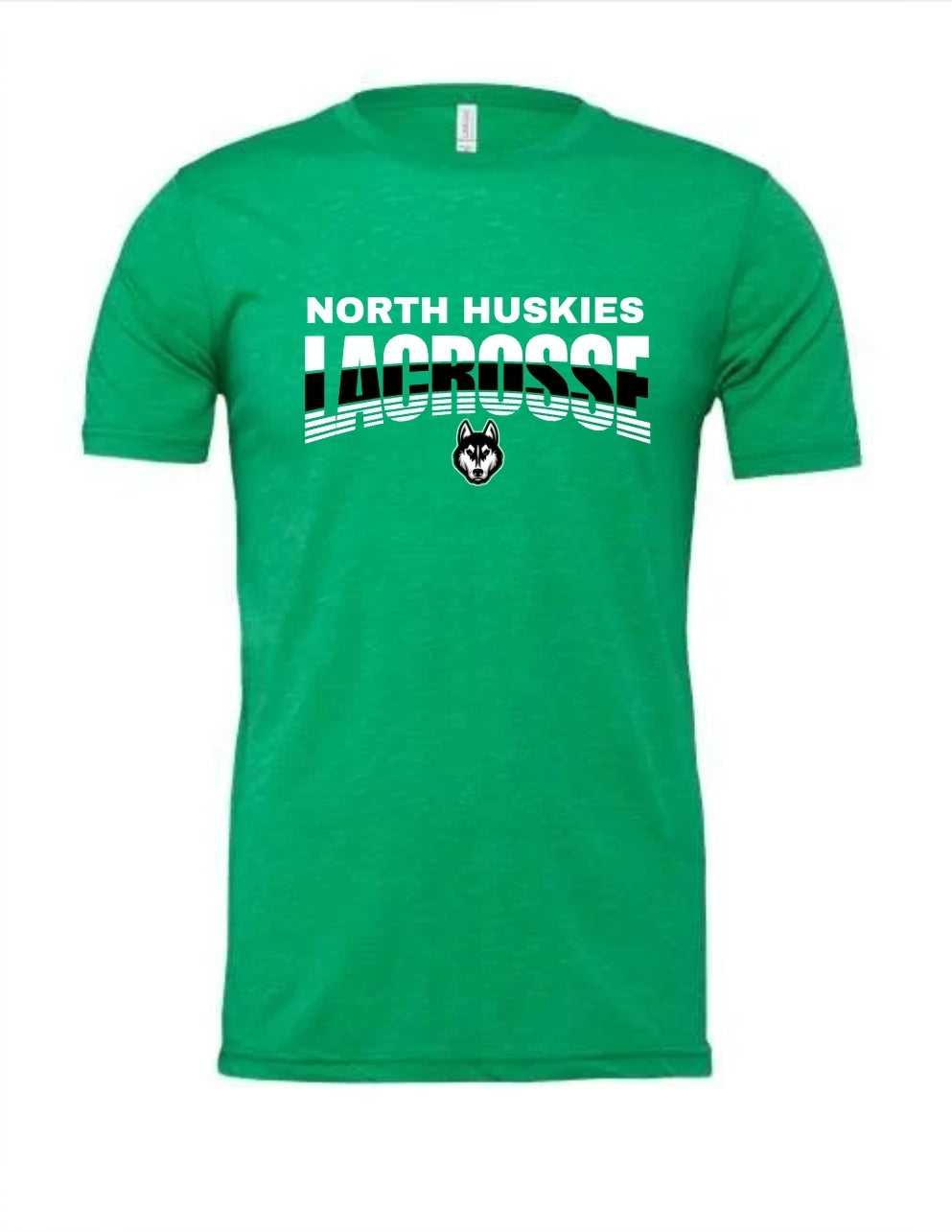 North Huskies Curved Lined Tee