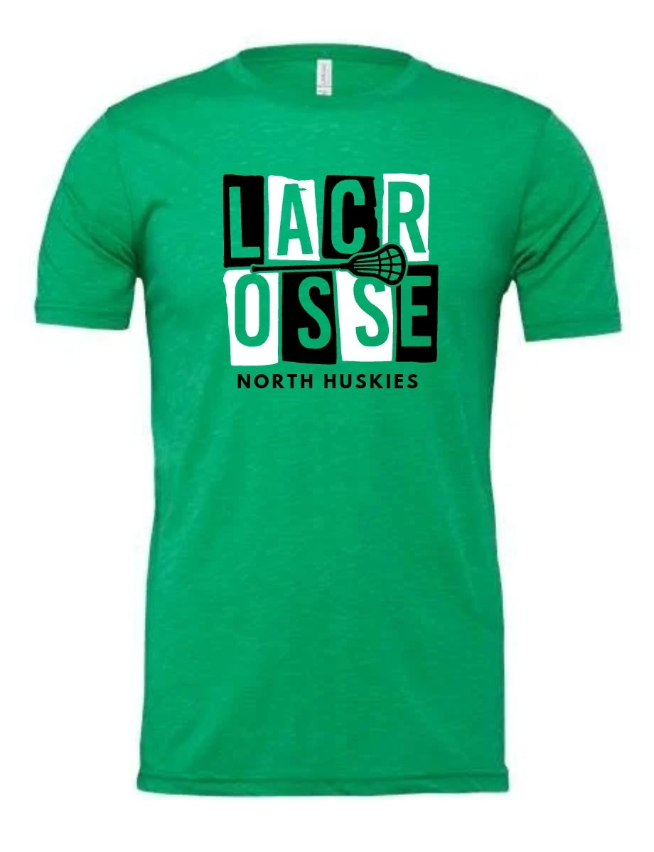 North Lacrosse Blocked Tee