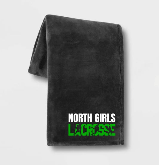 North Girls Lacrosse Blanket