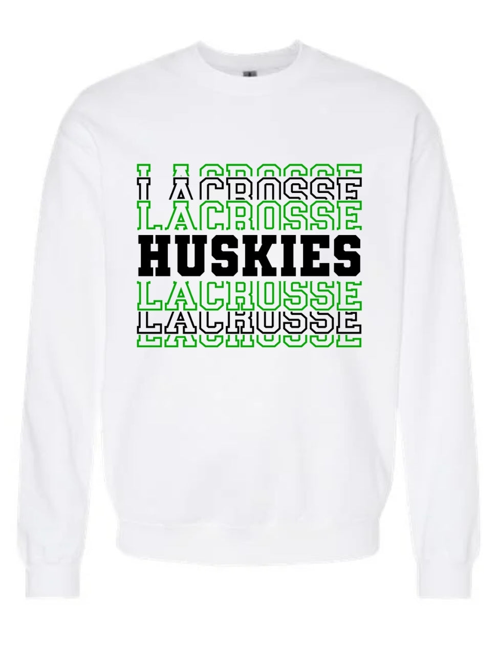 North Huskies Stacked Sweatshirt