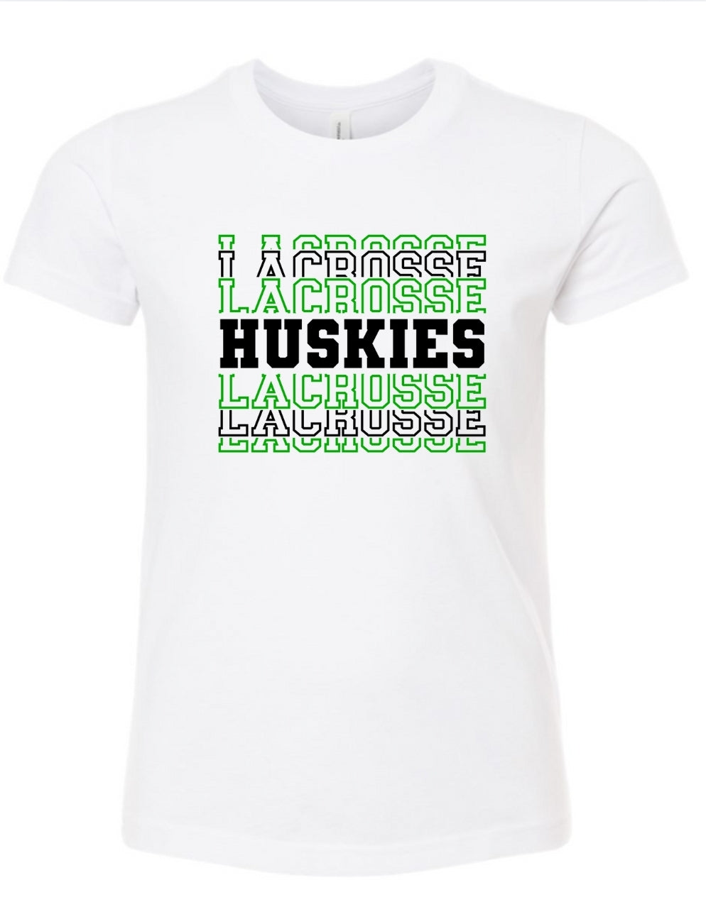 North Huskies Stacked Tee