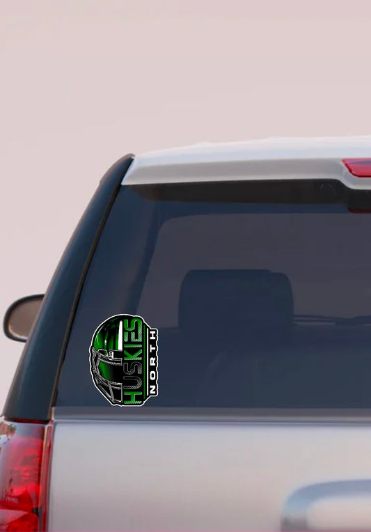 North Football Car Decal