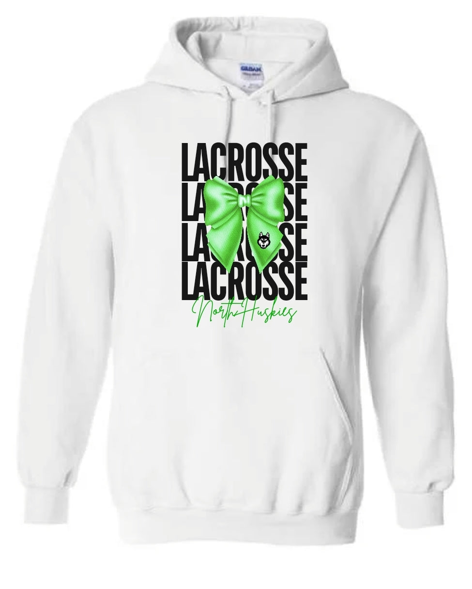 North Lacrosse Bow Hoodie