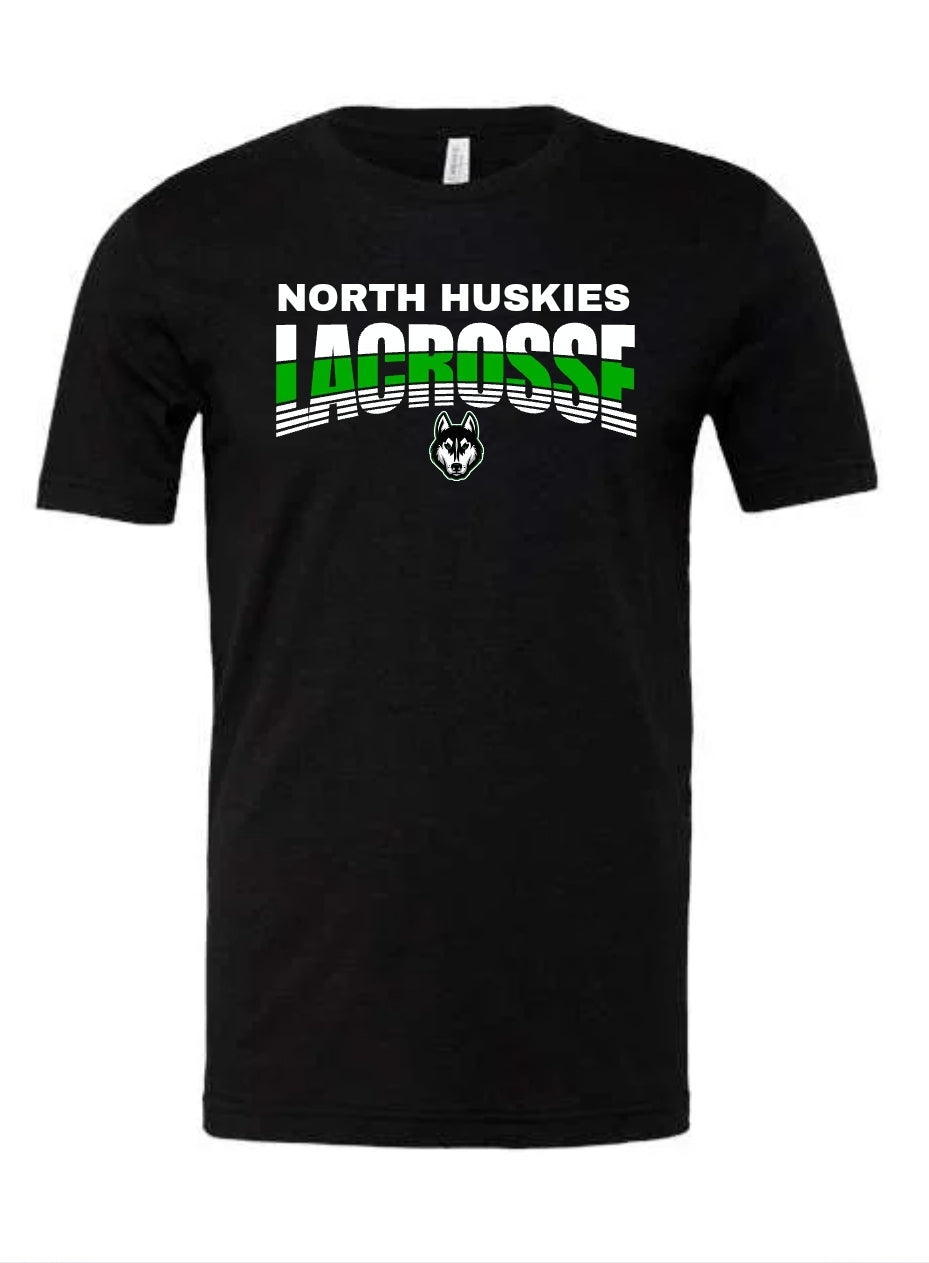 North Huskies Curved Lined Tee