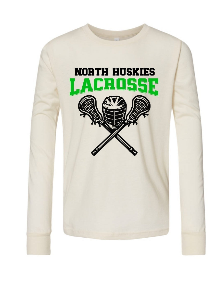 North Lacrosse Helmet and Sticks Long Sleeve