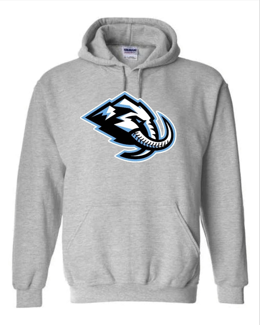 Mammoths Head Logo Hoodie